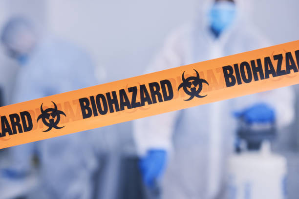 Professional Biohazard technician working in Old Westbury, NY